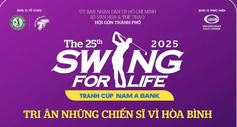 Giải golf Swing For Life 2025: Tri ân những người chiến sĩ vì hòa bình
