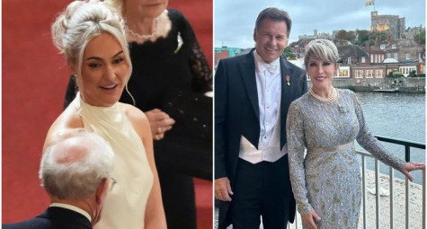 Sir Nick Faldo và Charley Hull dự quốc yến cùng Vua Charles III và Tổng thống Trump