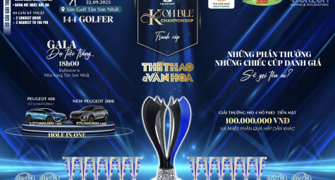 Khởi tranh giải golf “Kohble Championship  - Tranh cúp báo Thể thao & Văn hóa”