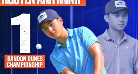 Nguyễn Anh Minh liên tục độc chiếm đỉnh bảng Bandon Dunes Championship