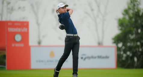 Nguyễn Văn Hoà dẫn đầu trước chung kết Hanwha Life - VGA Junior Tour