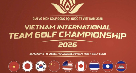 Việt Nam lần đầu đăng cai giải golf Đồng đội Quốc tế