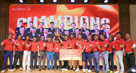 Chủ nhà Việt Nam vô địch Giải golf Đồng đội Quốc tế 2026