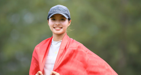 Lê Chúc An dẫn đầu bảng nữ sau vòng 1 Trang An - AJGA IPS 2026