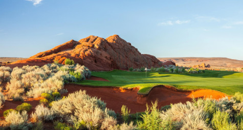 Chạm đến sắc đỏ của sa mạc Utah tại Sand Hollow Golf Course 