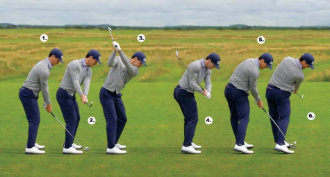Học gì từ 6 vị trí trong cú swing của Billy Horschel?