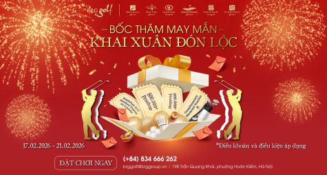 BRG Golf: Điểm hẹn hấp dẫn đầu xuân của gôn thủ trong và ngoài nước