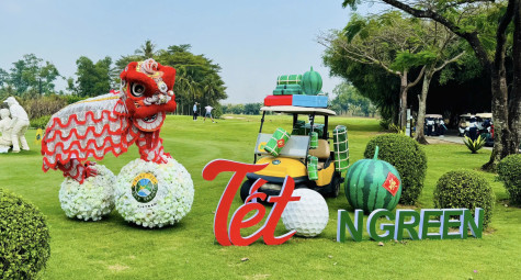“Khai xuân cùng golf - Hái lộc đầu năm” với sân golf Sông Bé 
