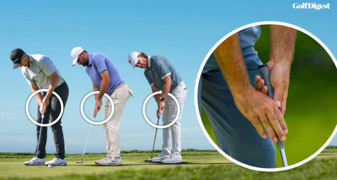 Kiểm soát putting với Claw Grip 