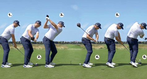 6 vị trí tạo nên cú swing chuẩn Ryder Cup của Sepp Straka
