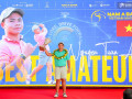 Nguyễn Tuấn Anh bảo vệ thành công danh hiệu Best Amateur Nam A Bank Vietnam Masters 