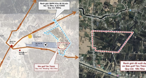 Cà Mau chuẩn bị có sân golf đầu tiên?