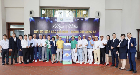 24 CLB tranh tài tại "Giải Vô địch các CLB Golf tranh Cúp Sông Bé 2026"