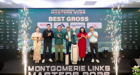 Golfer Hà Nam Khánh tái lập ngôi vương tại Montgomerie Links Masters 2026