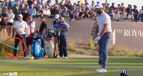 Jon Rahm nhận cảnh cáo vì ném gậy tại The Open 2026