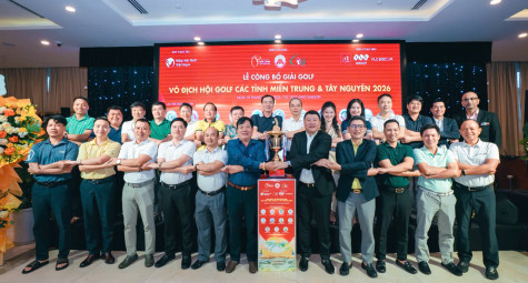 11 hội golf tranh tài tại Giải Vô địch Hội Golf các tỉnh miền Trung & Tây Nguyên 2026