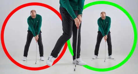 Nâng cấp swing bằng cách điều chỉnh vị trí bàn chân