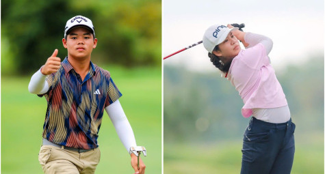 Trọng Hoàng, Gia Hân dẫn đầu sau vòng 2 Giải Vô địch Golf trẻ Quốc gia 2026 
