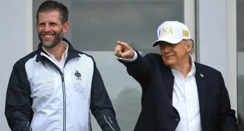 Donald Trump bất ngờ xuất hiện tại một giải đấu DP World Tour