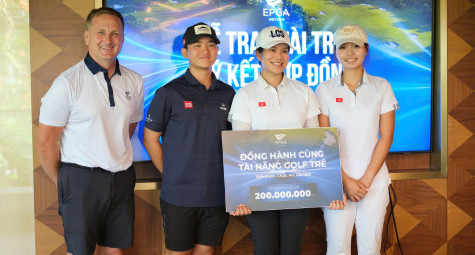 EPGA đồng hành cùng Hanwha Life trên hành trình phát triển tài năng golf trẻ Việt Nam