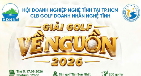 Giải golf “Về Nguồn 2026”: Gây quỹ cho các điểm trường khó khăn tại Nghệ An - Hà Tĩnh