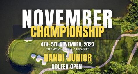 Hanoi Junior Golfer tưng bừng tổ chức giải November Championship