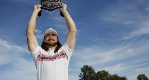 Kyle Berkshire vô địch World Long Drive Championship 2023 với cự ly 398 yards 