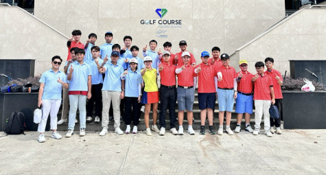 Trường Quốc tế Canada và Hội golf trẻ Bà Rịa Vũng Tàu tổ chức giải đấu giao hữu