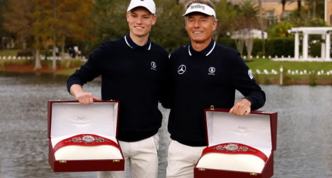 Cha con Bernhard Langer lập kỷ lục 5 lần vô địch PNC Championship 