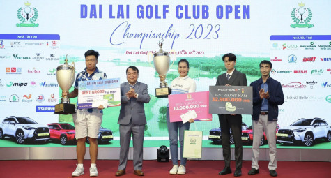 Nguyễn Đặng Minh vô địch Dailai Golf Club Open Championship 2023