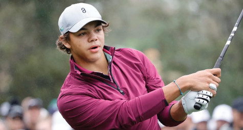 Thần đồng golf Charlie Woods phát bóng bao xa?