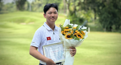 Nguyễn Anh Minh chuẩn bị tập huấn tại Golf Story Winter Camp 2024