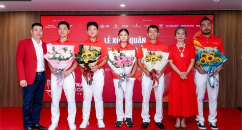 Đội tuyển Golf Quốc gia Việt Nam xuất quân tham dự SEA Games 32 