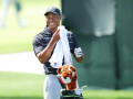 Tiger Woods tập luyện chuẩn bị cho The Masters 2023