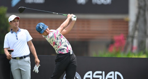 Đoàn Uy có thêm birdie trong tee time vòng 2 International Series Vietnam