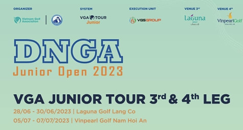 Khởi tranh VGA Junior Tour 3rd Leg - DNGA Junior Open 2023 