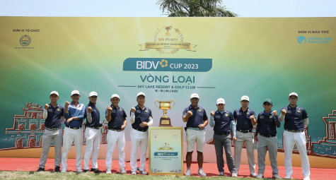CLB họ Nguyễn Thăng Long dẫn đầu ngày khai màn VCK Giải Vô địch các CLB Golf Hà Nội Mở rộng - BIDV Cup