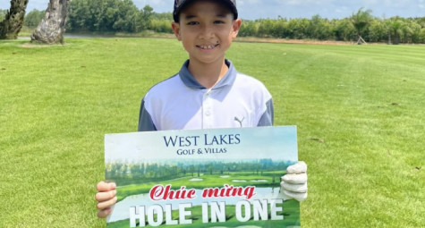 Golfer nhí Đỗ Đức Khải giành Hole in One