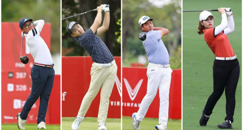 Đội tuyển Việt Nam tham gia giải golf Vô địch Nghiệp dư Đồng đội Đông Nam Á