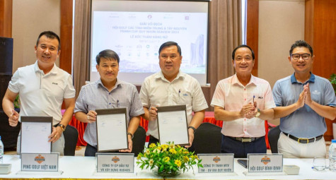 Kích cầu du lịch thông qua Giải Vô Địch Hội Golf Các Tỉnh Miền Trung & Tây Nguyên