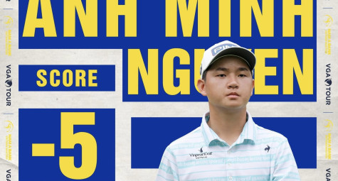Nguyễn Anh Minh độc chiếm BXH vòng 1 Nam A Bank Vietnam Masters 2023
