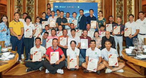 34 huấn luyện viên đạt chứng chỉ cấp độ 1 - khoá 8