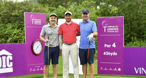 Golfer Việt gây ấn tượng tại Vinpearl DIC Legends Việt Nam 2023
