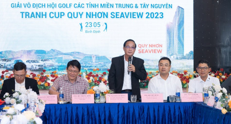 Giải vô địch Hội golf các tỉnh miền Trung & Tây Nguyên - tranh cúp Quy Nhơn Seaview 2023 chuẩn bị khởi tranh