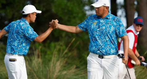 Cặp đôi Aaron Du - Sampson Zheng vô địch U.S. Amateur Four-Ball