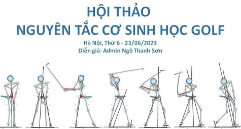 Tổ chức Hội thảo Nguyên tắc cơ sinh học trong golf