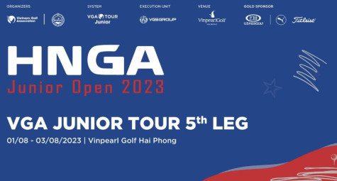 Khởi tranh giải đấu VGA Junior Tour 5th leg - HNGA Junior Open 2023 