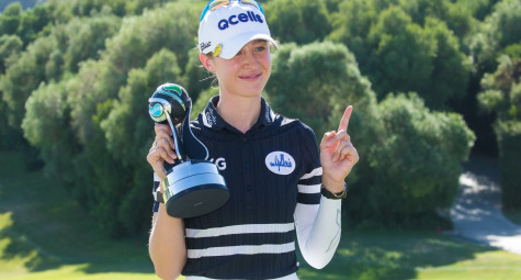 Nelly Korda khao khát bảo vệ chức vô địch Aramco Team Series sau chấn thương