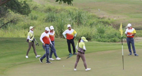 Giao hữu trước thềm vòng loại tại Giải vô địch các CLB Golf Hà Nội