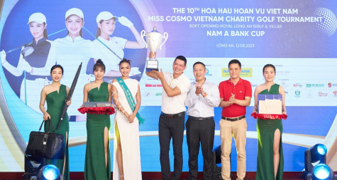 Hoa hậu Hoàn vũ Việt Nam tổ chức Giải golf Từ thiện lần thứ 10 phục vụ hoạt động cộng đồng 